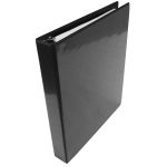 1" D Ring Black Showcase Clear View Binder